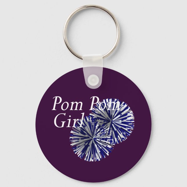 TOP Pom Pom Girl Keychain (Front)
