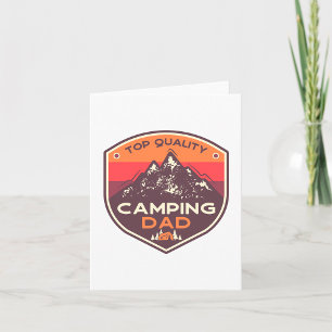Top Quality Camping Dad Card