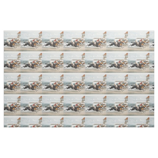 TOP Race to Victory Fabric (Fat Quarter)