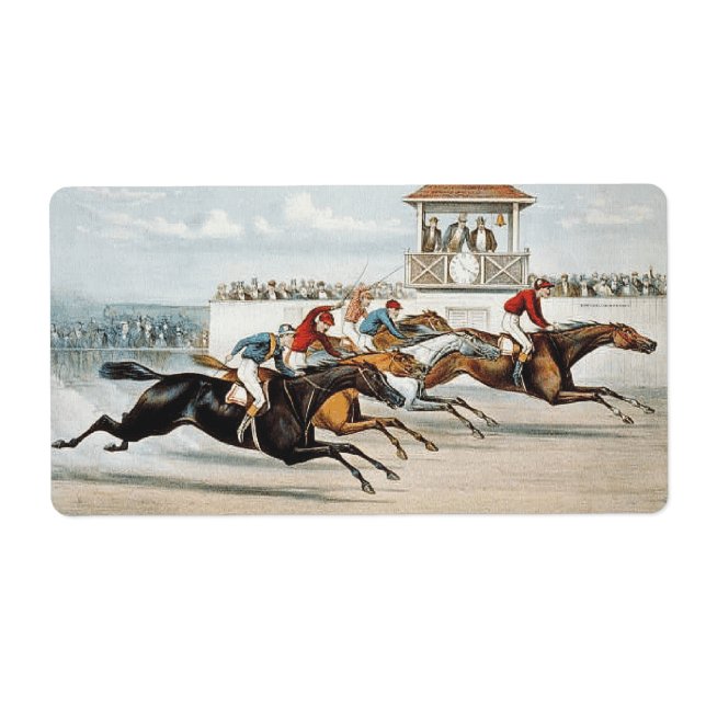 TOP Race to Victory Label (Front)