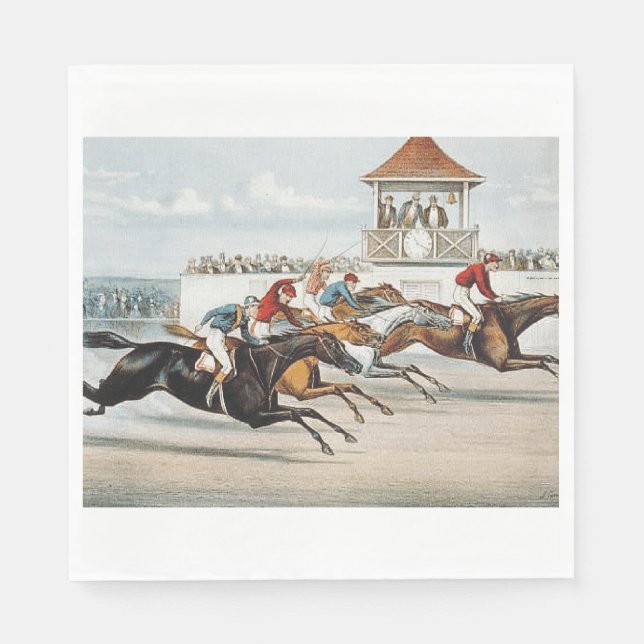 TOP Race to Victory Paper Napkins (Front)
