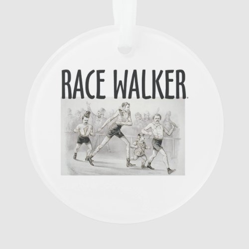 TOP Race Walker Ornament