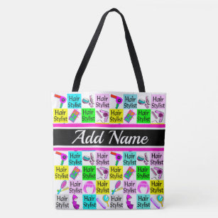 Beauty Salon Hairdresser Hairstylist Tote Bags Zazzle