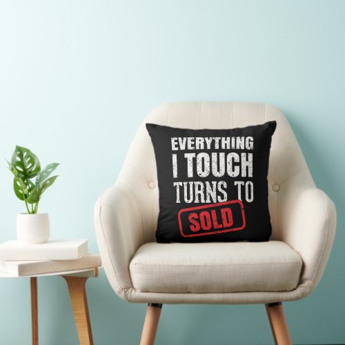 Top Realtor     Throw Pillow