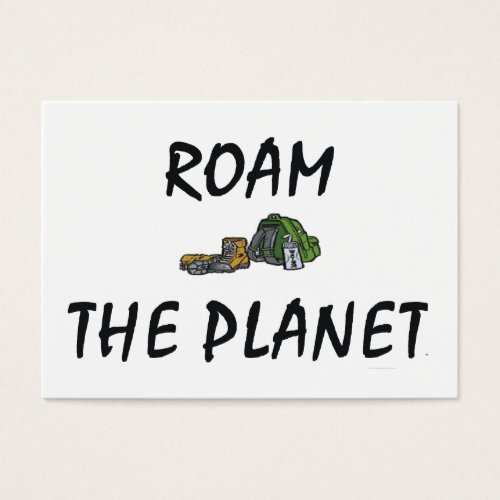 TOP Roam the Planet Business Card Templates