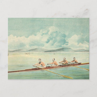 TOP Rower Postcard