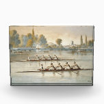 TOP Rowing Award<br><div class="desc">Classic rowing image of two teams on the Thames vying for the race lead. Cool. Hip. Retro. Great for all those rowing fans, rowers, rowing coaches, and others who can't wait to get on the water and row.</div>