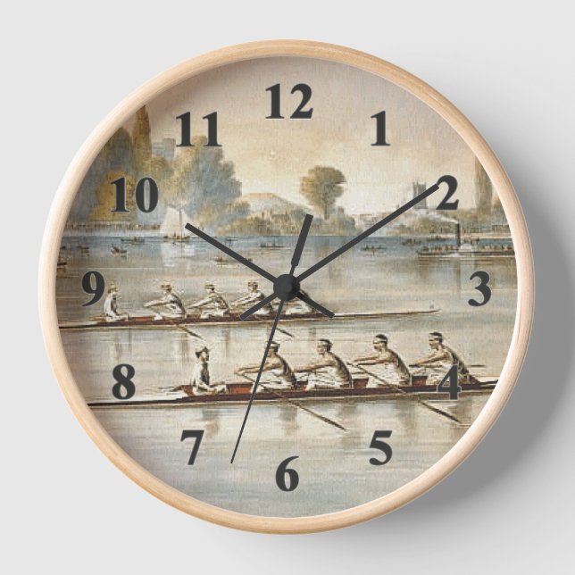 TOP Rowing Clock (Front)