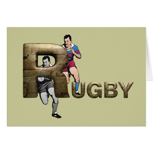 TOP Rugby Cards (Front Horizontal)