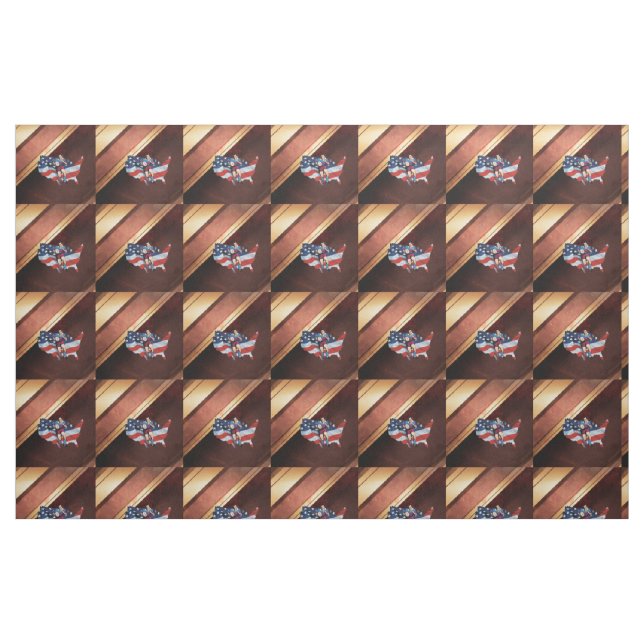 TOP Rugby in the USA Fabric (Fat Quarter)