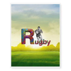 TOP Rugby Temporary Tattoos