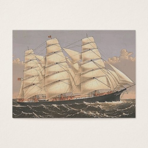 TOP Sailing Seas Business Cards