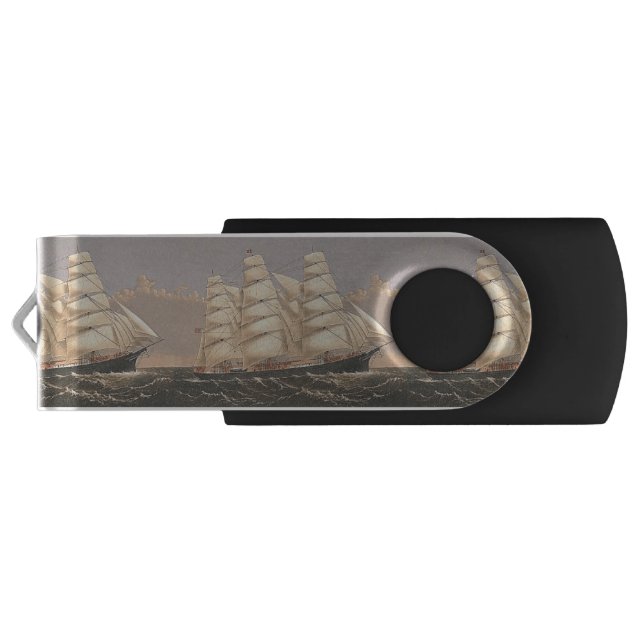 TOP Sailing Seas Flash Drive (Back)