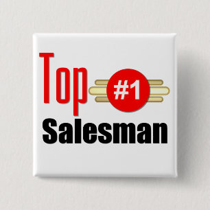 Top Salesman Button