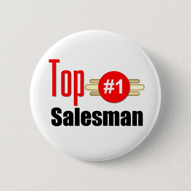 Top Salesman Button (Front)