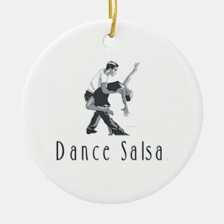 TOP Salsa Dance Ceramic Ornament