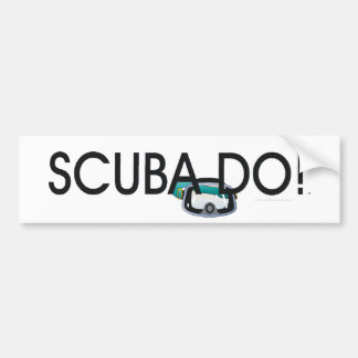 TOP Scuba Do Bumper Sticker