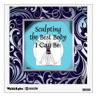 TOP Sculpting Best Body Wall Sticker