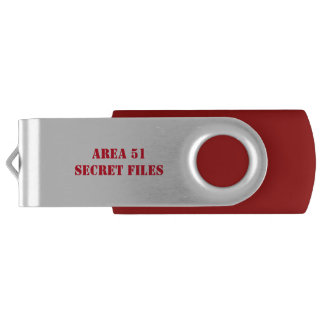 Top Secret Area 51 Files Flash Drive