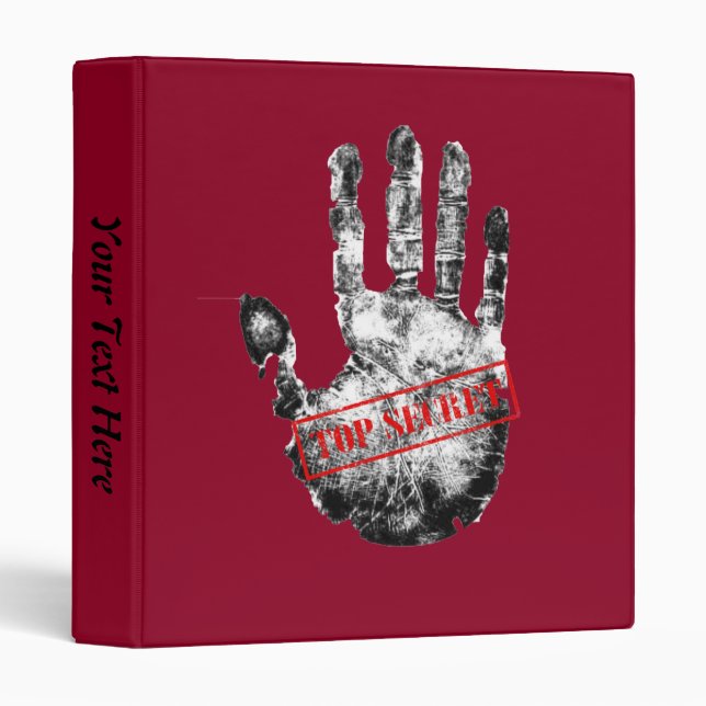 Top Secret Binder II (Front/Spine)