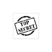 top secret classified stamp