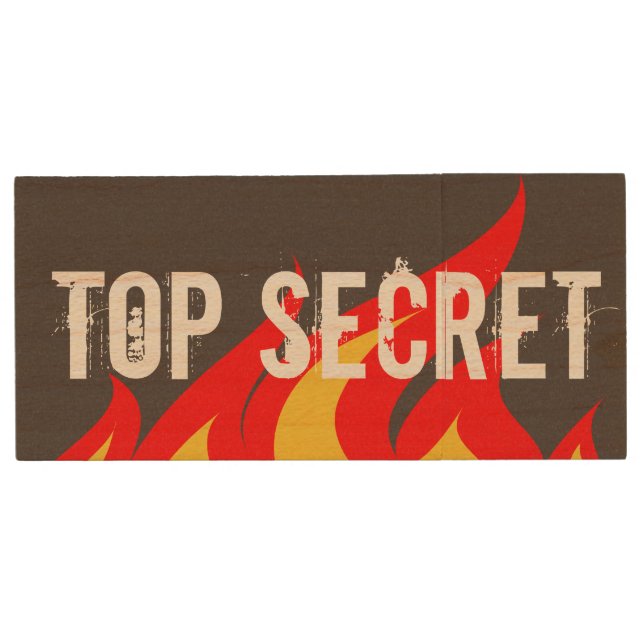 Top secret classified USB pendrive flash drive (Front)