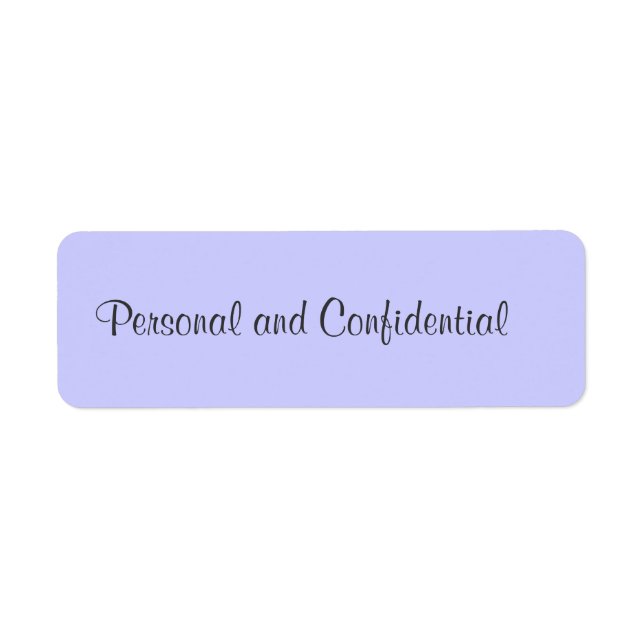 Top Secret Confidential Labels (Front)
