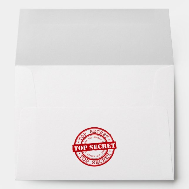 Top Secret Envelope (Back (Bottom))