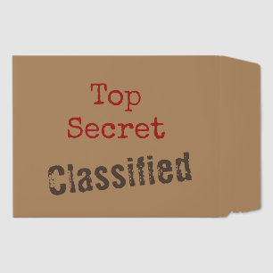 Top Secret Envelopes  Envelope Mailers