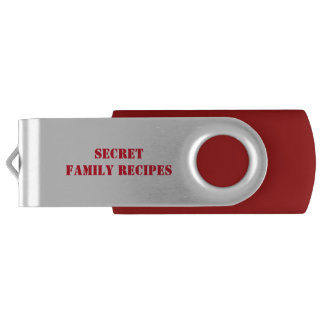 Top Secret Family Recipes USB Flash Drive
