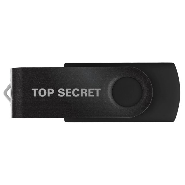 Top Secret Flash Drive (Back)