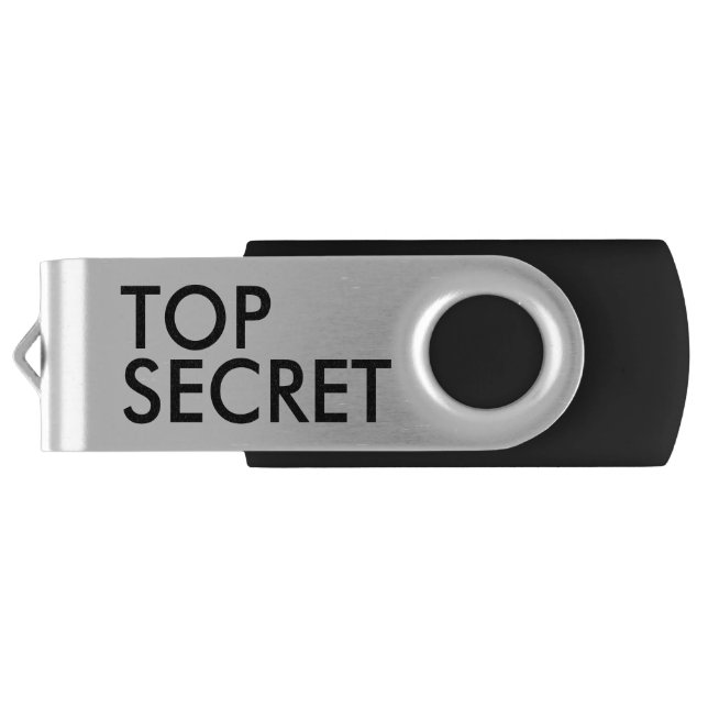 Top Secret Flash Drive (Back)