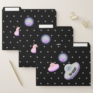 Top Secret Flying Saucers File Folder