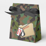 Top Secret GI Camouflage Party Favor Boxes