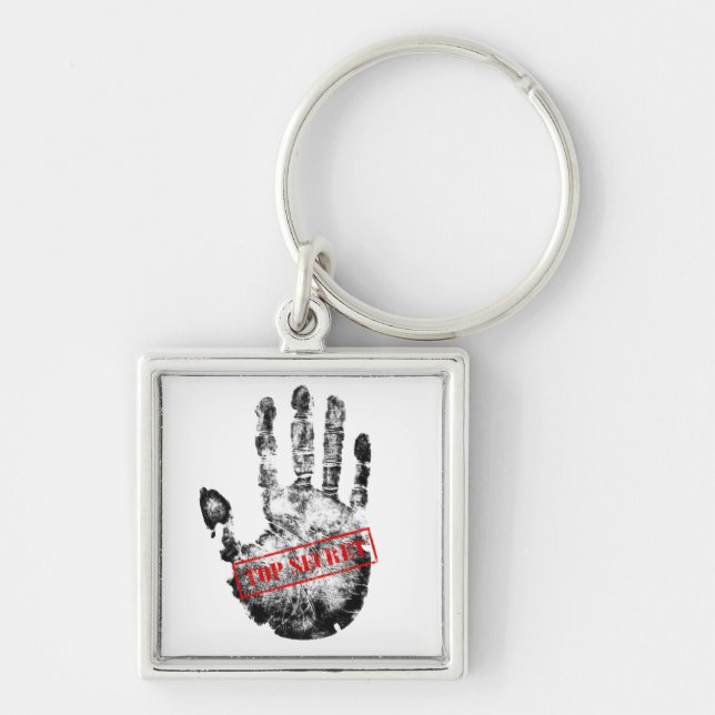 Top Secret Keychain (Front)