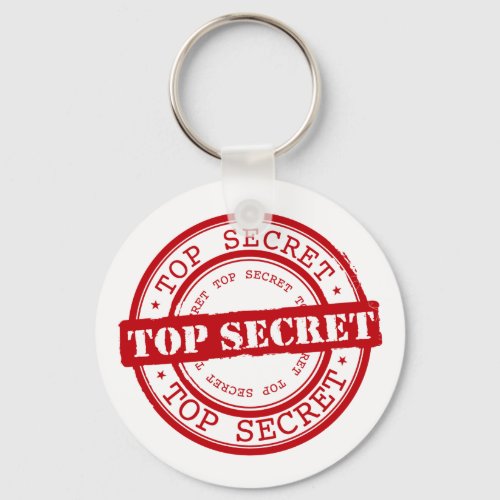 Top Secret Keychain
