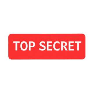 TOP SECRET LABEL