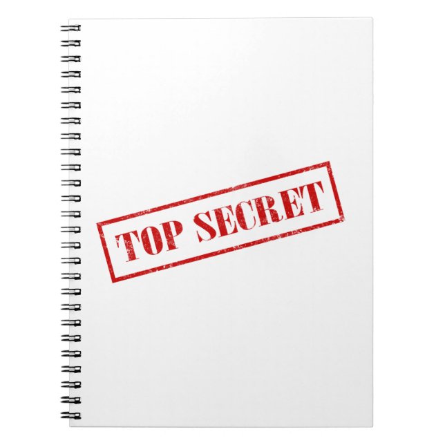 Top Secret Notebook (Front)