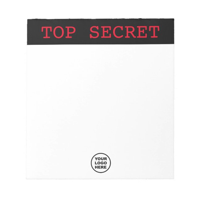 TOP SECRET NOTEPAD (Front)
