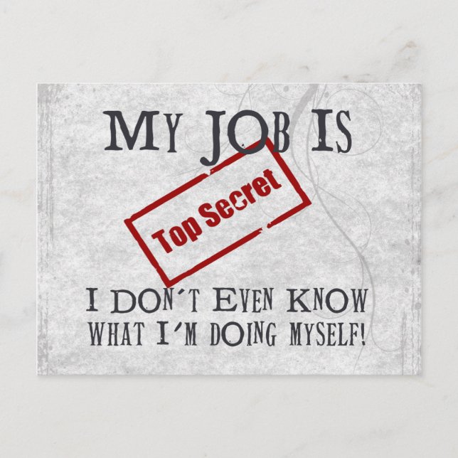 Top Secret! Postcard (Front)