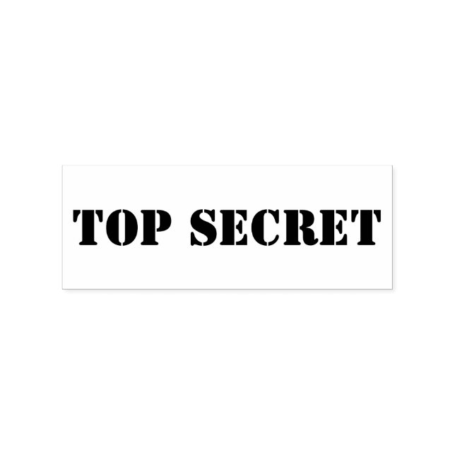 TOP SECRET RUBBER STAMP (Imprint)