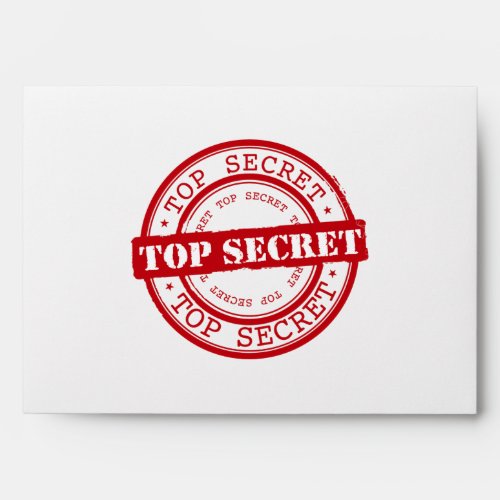 Top Secret Seal Envelope