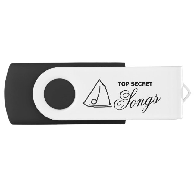 TOP Secret song usb drive (Front)