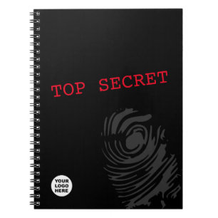 TOP SECRET Spy Themed Notebook