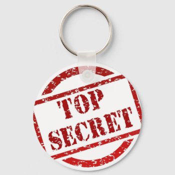 Top Secret Supper Image Keychain by jabcreations at Zazzle