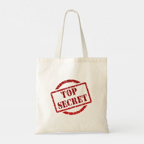 Top secret tote bag