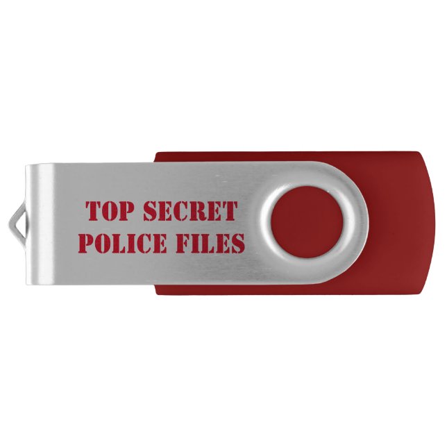 Top Secret USB Flash Drive (Back)