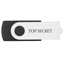 Top Secret USB Swivel Flash Drive