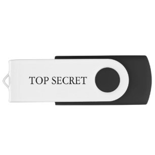 Top Secret USB Swivel Flash Drive