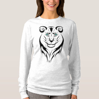 Top Simple Design Lion New Crazy Cool Life One Tee